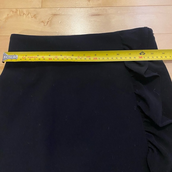 RIANI Black Ruffle Skirt - Picture 7 of 8